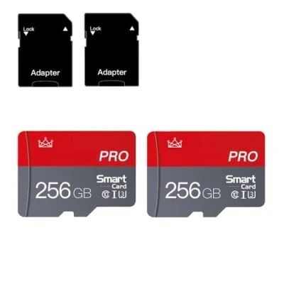 Abbildung von 256GB Micro SD Card Class 10 Memory Cards with Adapter High Speed Mini for Smartphones/Camera/Tablet 2 Pack