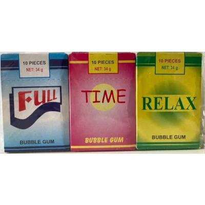 Abbildung von COOL Bubble Gum Kaugummi Sticks, 3 Packungen Sticks mit Dampf, 102g
