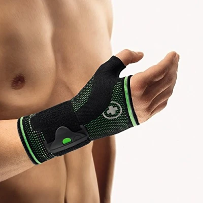 Abbildung von Bort Sellaflex Daumenstütze Sport L schwarz grün