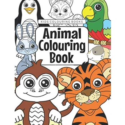 Abbildung von Kids Colouring Books Animal Book: For Aged 3 8