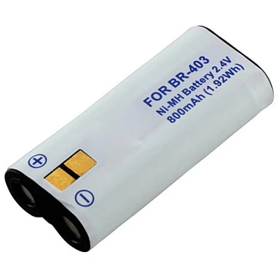 Abbildung von subtel BR 402, 403 Akku kompatibel mit Olympus DS 4000, 3300, 2300, 5000, BR402, BR403 2.4V 800mAh