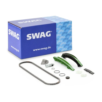 Abbildung von SWAG 10 94 6374 Steuerkettensatz Zahnkette, Simplex, mit Kettenschloss MERCEDES BENZ: C Klasse T modell, E Limousine