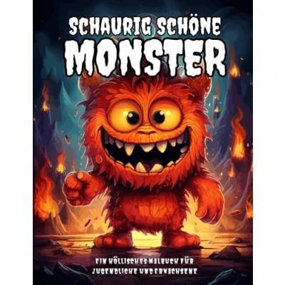 Abbildung von Schaurig schöne Monster: Ein Malbuch für Erwachsene und Jugendliche zur Entspannung &amp; Stressabbau