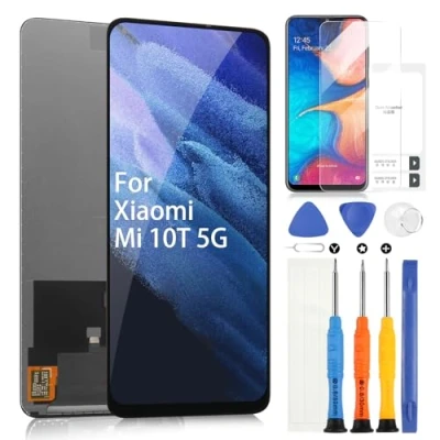 Abbildung von LCD Bildschirm für Xiaomi Mi 10T 5G/Mi PRO 5G/REDMI K30S M2007J3SC M2007J3SG Display Touch Anzeige mit Reparatur Set (6,67 Zoll, Schwarz)