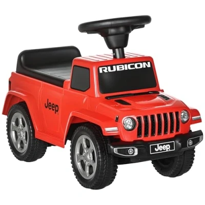 Abbildung von AIYAPLAY Rutscher Rutscherfahrzeug Rutschauto mit Kippschutz, Stauraum, Rot, (Set, 1 tlg., für Kinder ab 18 Monaten), 63.5L x 29B 42H cm