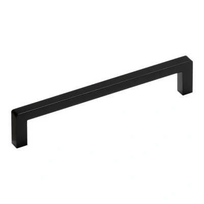 Abbildung von SO TECH® Möbelgriff Bügelgriff BLACKLINE IX schwarz matt (1 St), Bohrlochabstand (BA) 128 mm