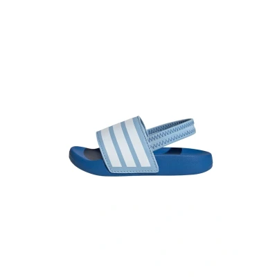 Abbildung von adidas Sportswear Adilette Estrap Badesandale Clear sky cloud white bright royal für Kinder, Größe: 25.5,