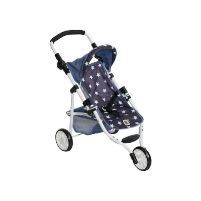 Abbildung von CHIC2000 Puppenbuggy Jogging Buggy Lola, Sternchen, mit klappbarem Verdeck