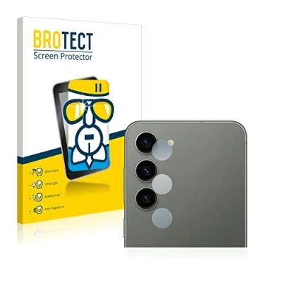 Abbildung von BROTECT Schutzglas für Samsung Galaxy S23 (NUR Kameraschutz) Schutzfolie Panzer Folie Glas [Extrem Kratzfest 9H, Anti Fingerprint, Ultra Transparent]