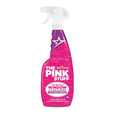 Abbildung von Stardrops Pink Stuff Fenster und Glasreiniger mit Rosenessig 750ml