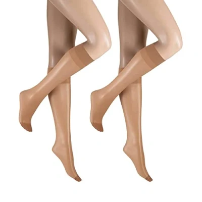 Abbildung von HUDSON Damen 120002031 Lilly Lafina Kniestrümpfe, TEINT, 35 41 EU
