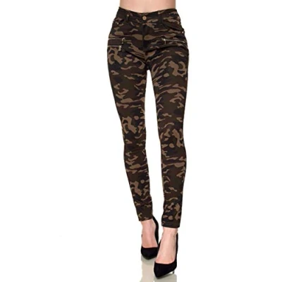 Abbildung von Elara Jeggings, Damen, Größe: 42, Grün
