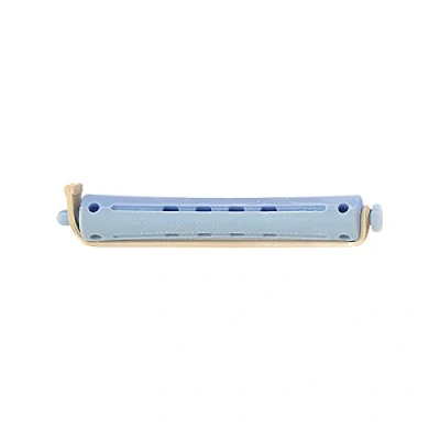 Abbildung von Sinelco Permanent Lockenwickler Kurz 12st Blau Grau 13mm