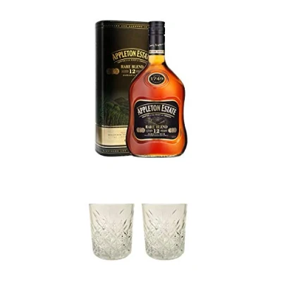 Abbildung von Appleton RARE Blend 12 Jahre (43%) Jamaika Rum 0,7 Liter + Glas 1 Stück