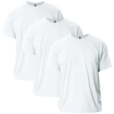 Abbildung von Gildan Unisex Erwachsene Ultra Cotton, Style G2000, Multipack T Shirt, Weiß (3er Pack), 5XL