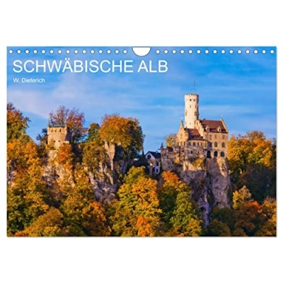 Abbildung von SCHWÄBISCHE ALB W.Dieterich (Wandkalender 2025 DIN A4 quer), CALVENDO Monatskalender