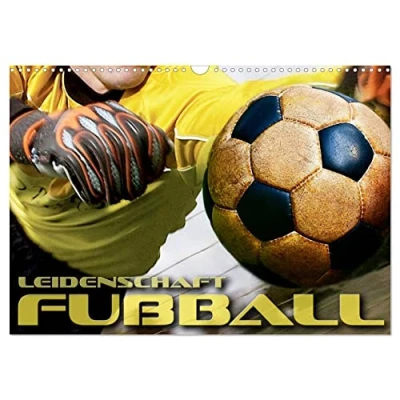 Abbildung von Leidenschaft Fußball (Wandkalender 2025 DIN A3 quer), CALVENDO Monatskalender