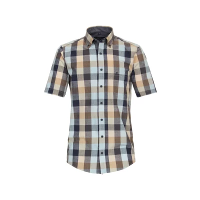 Abbildung von Casamoda Casual FIT Hemd, Herren, Größe: Medium, Graues dunkelblau