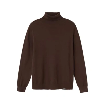 Abbildung von NAME IT Jungen Nkmromil Rollneck Knit Strickpullover, Bracken, 122 128 EU