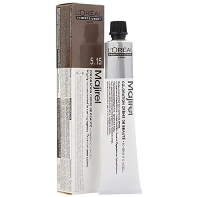 Abbildung von L&#039;Oréal Professionnel Majirel Permanente Färbung 50 ml 5.15 Mahagoni Hell