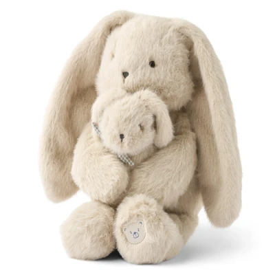 Abbildung von Liewood Kuscheltier Berto &amp; Baby Kaninchen Nebel