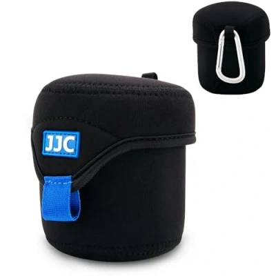 Abbildung von JJC Neopren Objektivtaschen Objektivbeutel Schutzbeutel Wasserabweisend für Sony/Canon/Nikon/Pentax/Olympus/Panasonic Objektiv Objektive oder Kamerazubehör L
