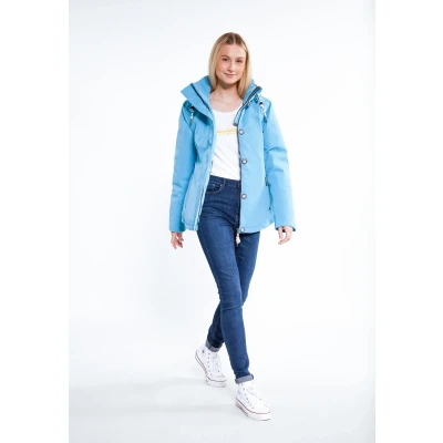 Abbildung von Schmuddelwedda Damen wattierte Winterjacke S / Eisblau 100% Polyester