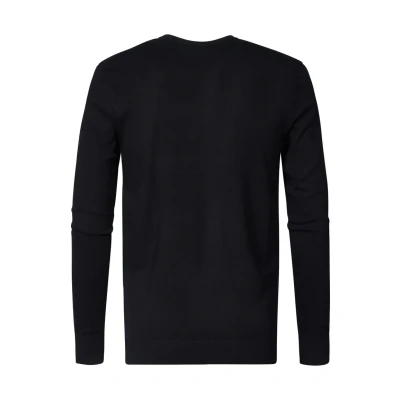 Abbildung von Petrol Industries Essential Crewneck Strickpullover, Herren, Größe: Small, Black