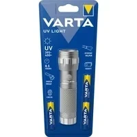 Abbildung von VARTA Taschenlampe UV Licht (Set), Leuchte macht Unsichtbares sichtbar Hygienehilfe mit Schwarzlicht