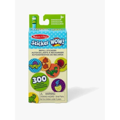 Abbildung von Melissa &amp; Doug Sticker WOW! Nachfüllpackung Dinosaurier