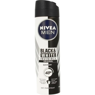 Abbildung von Nivea Deospray Men Invisible Black &amp; White Original 150ml