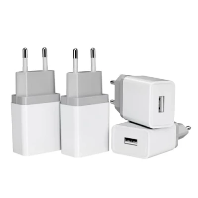 Abbildung von 12W USB Ladegerät 4er Pack 2,4A/5V Stecker Netzteil Ladestecker Netzstecker Aadapter Plug Steckdose Kompatibel mit iPhone Galaxy Xiaomi Pixel Huawei Charger