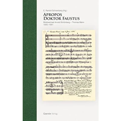 Abbildung von Apropos Doktor Faustus: Briefwechsel Arnold Schönberg Thomas Mann 1930 1951