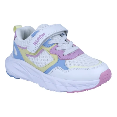 Abbildung von Richter Klett Jumper Sneaker low für Kinder, Größe: 28, White sky lemona ros Schuhe