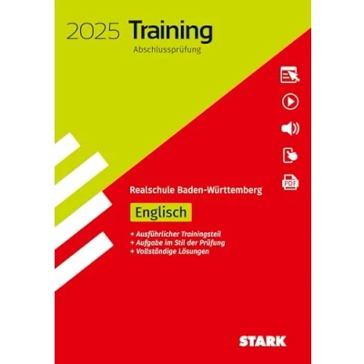 Abbildung von STARK Training Abschlussprüfung Realschule 2025 Englisch BaWü