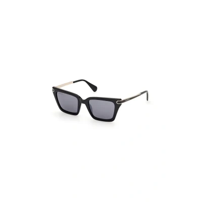 Abbildung von MAX&amp;Co. Iniettato Sonnenbrille Glossy blacksmoke gray, Damen, Größe: One Size, black smoke gray