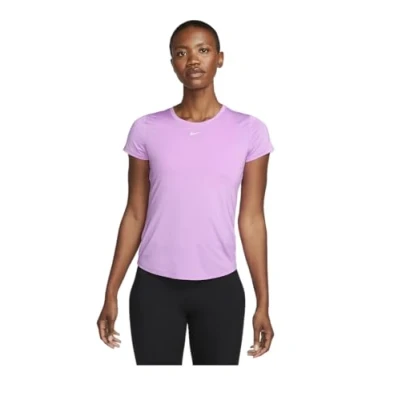 Abbildung von Nike Performance ONE SLIM Sport Tshirt, Damen, Größe: Small, Rush fuchsia/(white)