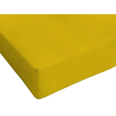 Abbildung von Max color Betttuch 25cm Ecke, Senf, Einzelne