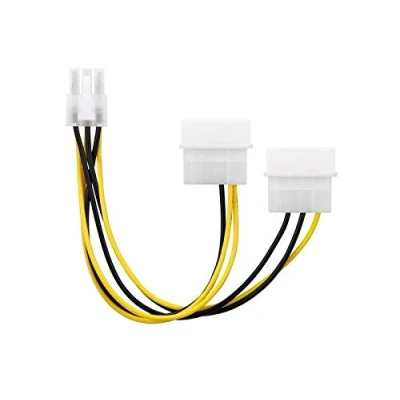 Abbildung von adaptare 35106 2 mal 4 polig IDE Molex auf 1 6 PCI E Strom A Computer Kabel