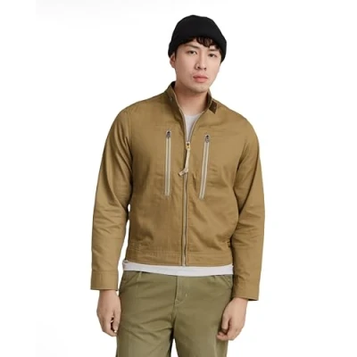 Abbildung von G STAR RAW Men&#039;s Jackets Lt wt deck jkt, Beige (safari D24288 C962 B444), M