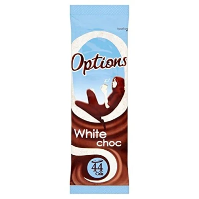 Abbildung von Options Schokolade Weiß Beutel 11 g (6er Pack)