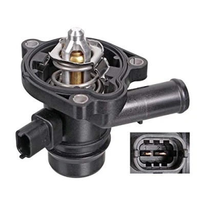Abbildung von FEBI BILSTEIN 103377 Kühlwasserthermostat 103 mit Dichtung Temperaturschalter Gehäuse OPEL: Astra J Limousine, Mokka / X