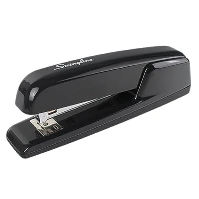 Abbildung von Swingline Hefter, 747 Desktop 30 Blatt Kapazität, langlebiges Metall Heftgerät für Schreibtisch, schwarz (74732)