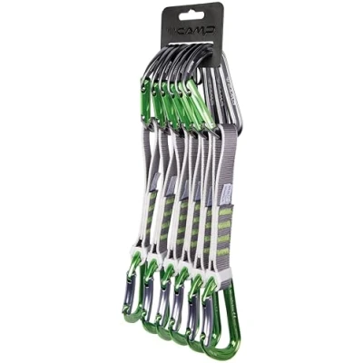 Abbildung von Camp Photon Express KS Quickdraw, Unisex, 18 cm, Grau/Grün, 6 Stück