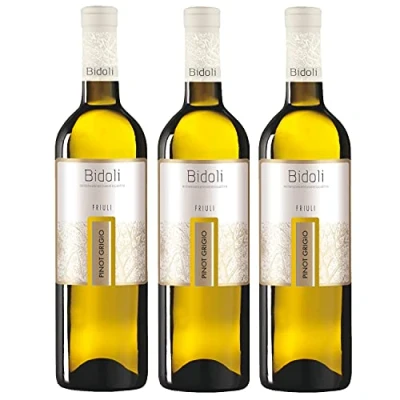 Abbildung von Bidoli Vini Pinot Grigio DOC Friuli Grave Weißwein Wein trocken Italien (3 Flaschen)
