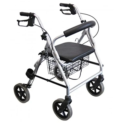 Abbildung von Trendmobil Rollator Premium LR 56 Modell Komfort M silber 1 St