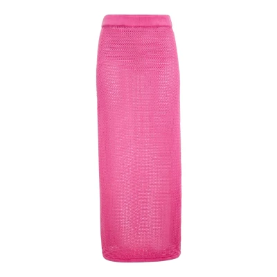 Abbildung von myMo Cobranded WITH Ebeeza Maxirock, Damen, Größe: 34, Pink