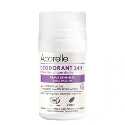 Abbildung von Acorelle Déodorant Roll On 24h Peaux Sensibles Bio Certifié Sensitive Skin 50ml