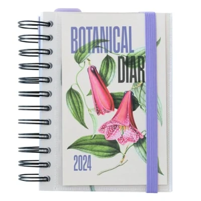 Abbildung von Grupo Erik Botanical Kalender 2024 Buchkalender Terminplaner Tagesansicht Planer 11,4x16 cm Terminkalender Jahreskalender Buch