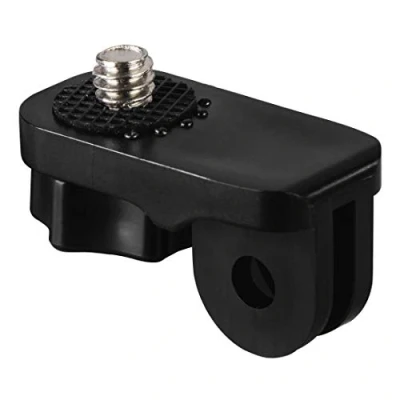 Abbildung von Hama Kameranschluss Fuer GoPro Stativgewindeadapter 1/4 Zoll Schraube 4467 Schwarz 23x9x4,20